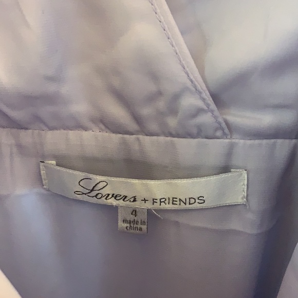 Lovers + Friends Lilac Gown sz 4 - Picture 5 of 6